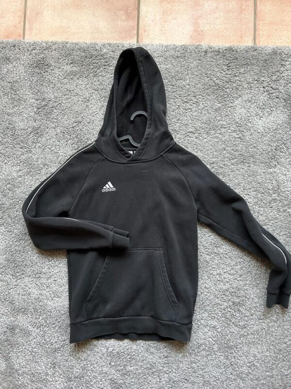 Adidas Hoody zwart maat 152
